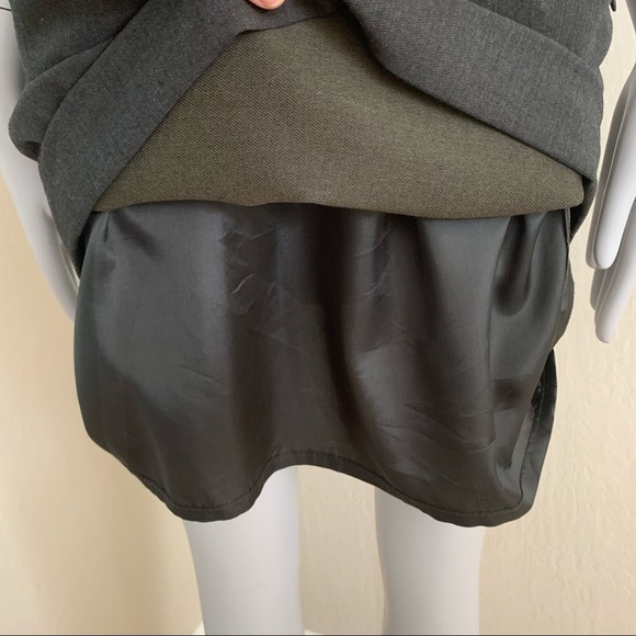 JAEGER Vintage Wool Blend Pencil Skirt Grey - Picture 11 of 13